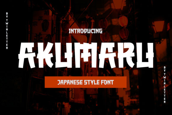 Akumaru: The Display Font That Captivates Audiences