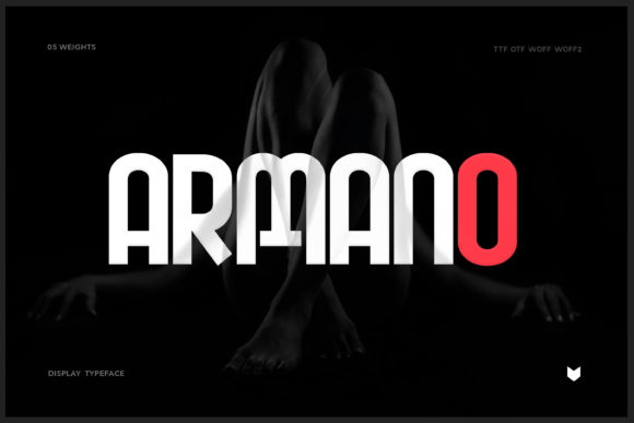 Armano: The Bold Display Font for Modern Branding