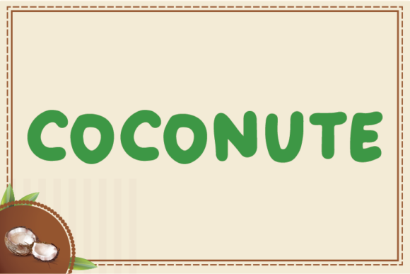 Coconute: The Friendly Display Font That Brings Warmth to Every Project