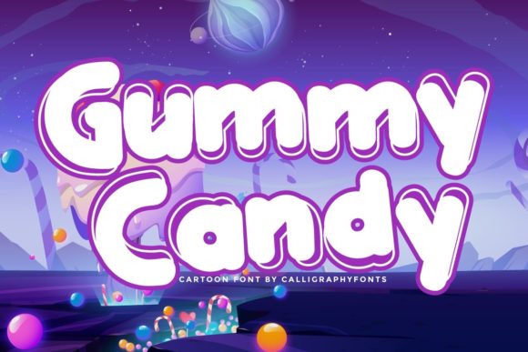 Gummy Candy: The Playful Font for Fun Branding