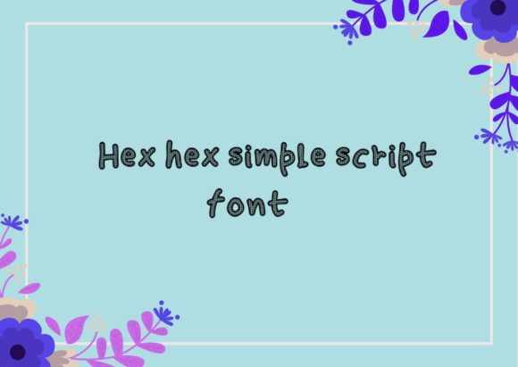 Hex Hex: The Versatile Display Font That Elevates Your Design