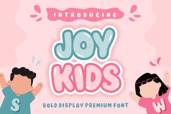 Joykids: The Friendly Display Font for Creative Projects