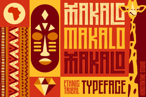 Makalo: A Vintage Display Font for Modern Designers