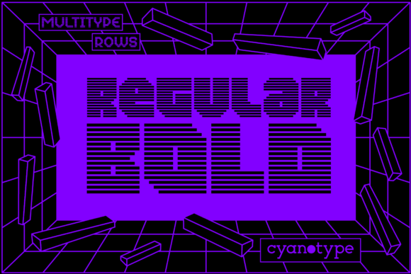 MultiType Rows Regular Bold: A Strategic Asset for Distinctive Digital Design