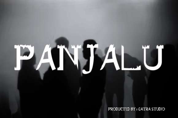 Panjalu: The Creepy Display Font for Spooky Designs