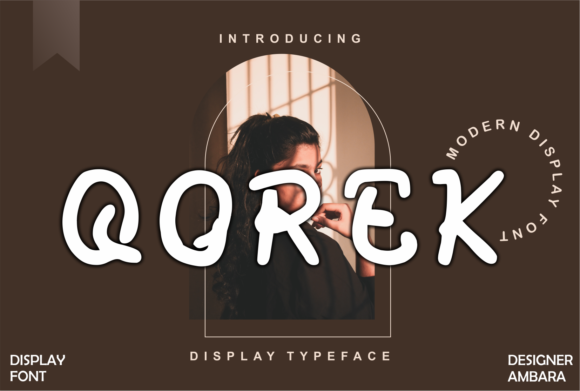 Qorek: The Modern Display Font That Elevates Your Design