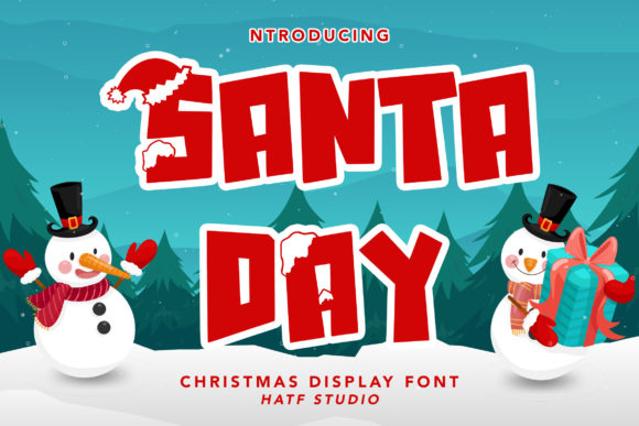Santa Day: Integrating a Festive Display Font into Professional Creative Workflows