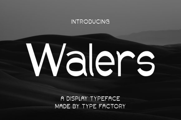 Walers: The Modern Cute Font for Creative Projects