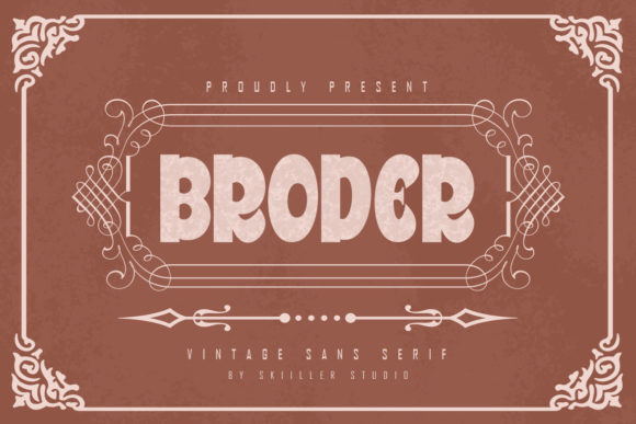 Why Broder Is the Bold Display Font Your Projects Need