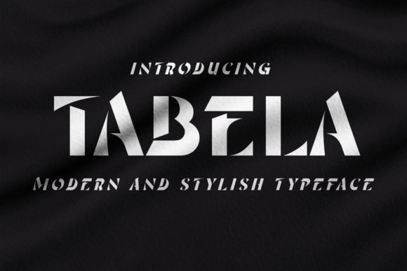 Why Tabela Is the Bold Choice for Assertive Display Design